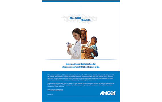 Amgen Recruitment Advertising Campaign